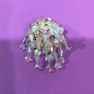 Retro Aurora borealis brooch and get ready for some sparkle